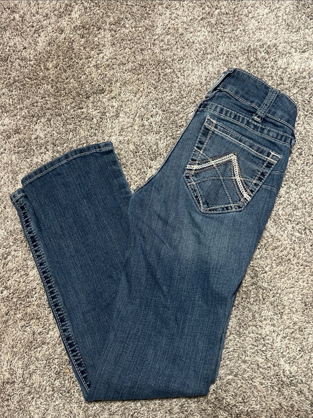 Ariat Classic Blue Women's Jeans with Decorative Back Pocket